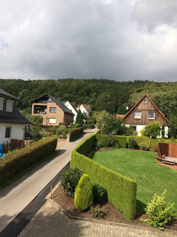 Ferienwohnung Am Wiehengebirge Hullhorst Екстериор снимка